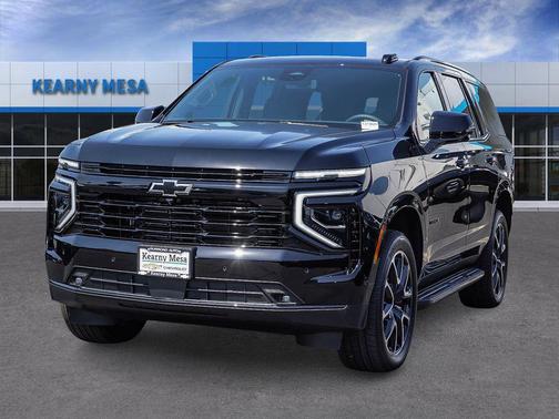 Black 2026 Chevrolet Tahoe RST
