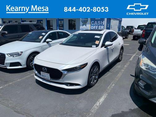 Snowflake White Pearl Mica 2020 Mazda Mazda3 FWD w/Premium Package
