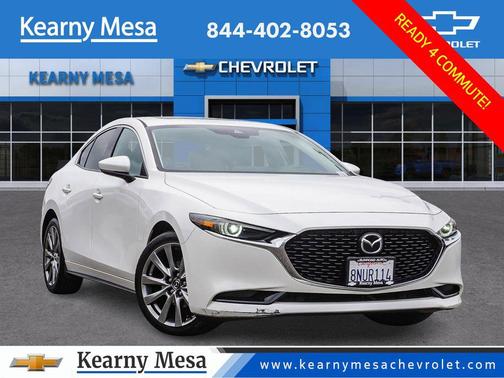 Snowflake White Pearl Mica 2020 Mazda Mazda3 FWD w/Premium Package