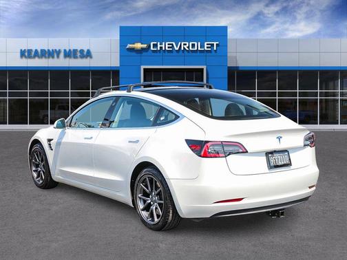 Pearl White Multi-Coat 2020 Tesla Model 3 Standard Range Plus