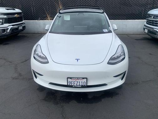 Pearl White Multi-Coat 2020 Tesla Model 3 Standard Range Plus