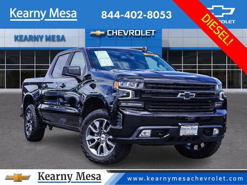 Black 2021 Chevrolet Silverado 1500 RST