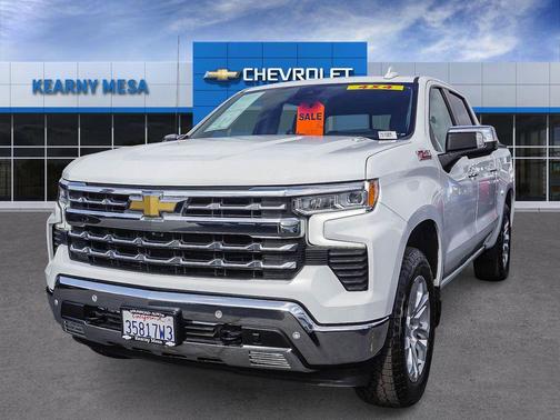 Summit White 2023 Chevrolet Silverado 1500 LTZ