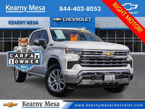 Summit White 2023 Chevrolet Silverado 1500 LTZ