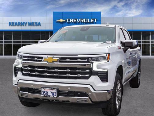 Summit White 2023 Chevrolet Silverado 1500 LTZ