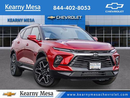 Radiant Red Tintcoat 2026 Chevrolet Blazer RS