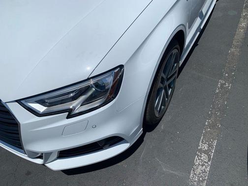 Glacier White 2018 Audi A3 2.0T Premium
