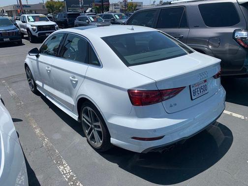 Glacier White 2018 Audi A3 2.0T Premium