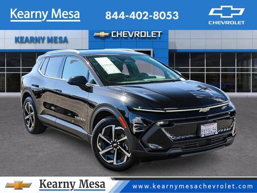 Black 2026 Chevrolet Equinox EV LT