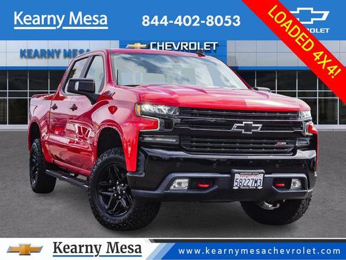 Red Hot 2021 Chevrolet Silverado 1500 LT Trail Boss