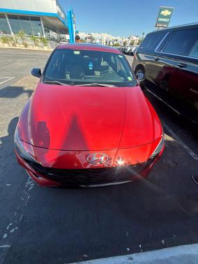 Lava Orange 2021 Hyundai ELANTRA N Line