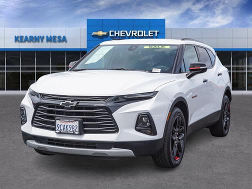 Summit White 2022 Chevrolet Blazer 3LT