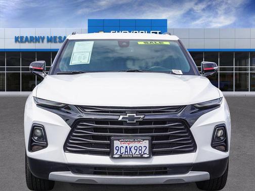 Summit White 2022 Chevrolet Blazer 3LT