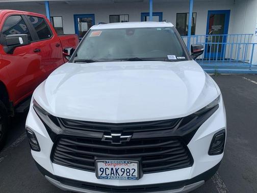 Summit White 2022 Chevrolet Blazer 3LT