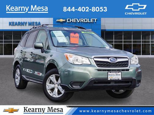 Jasmine Green Metallic 2016 Subaru Forester 2.5i Premium
