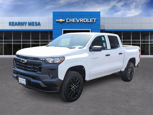 Summit White 2026 Chevrolet Colorado WT