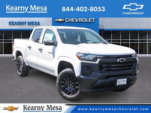 Summit White 2026 Chevrolet Colorado WT