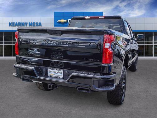 Black 2026 Chevrolet Silverado 1500 Custom Trail Boss