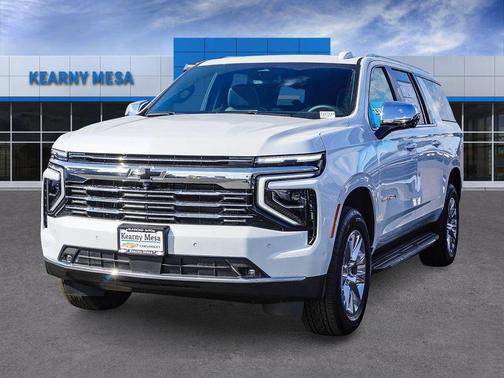 Polar White Tricoat 2026 Chevrolet Suburban Premier