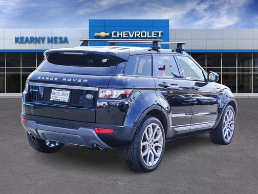 Santorini Black Metallic 2015 Land Rover Range Rover Evoque Pure Plus