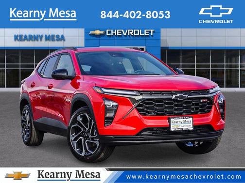 Apex Red 2026 Chevrolet Trax 2RS