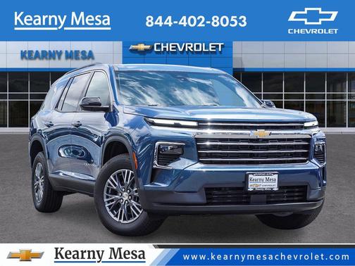 Lakeshore Blue Metallic 2026 Chevrolet Traverse LT