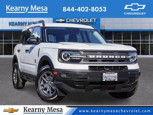 Oxford White 2024 Ford Bronco Sport Big Bend