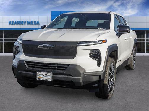 Summit White 2026 Chevrolet Silverado EV Work Truck