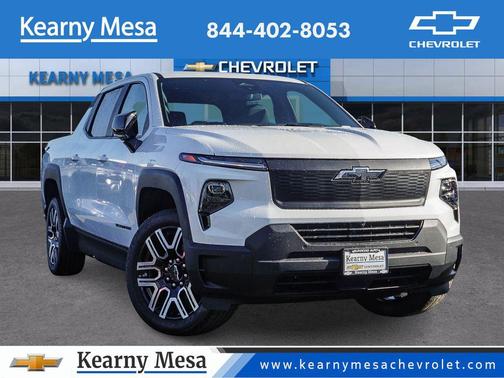 Summit White 2026 Chevrolet Silverado EV Work Truck