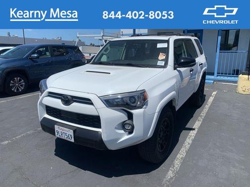 Super White 2021 Toyota 4Runner Venture