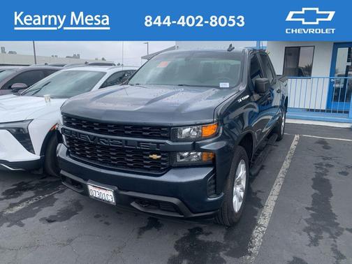 Shadow Gray Metallic 2021 Chevrolet Silverado 1500 Custom