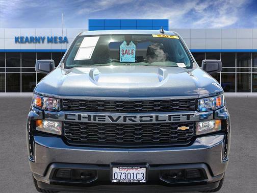 Shadow Gray Metallic 2021 Chevrolet Silverado 1500 Custom