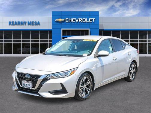 Brilliant Silver Metallic 2022 Nissan Sentra SV