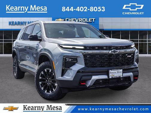 Sterling Gray Metallic 2026 Chevrolet Traverse Z71