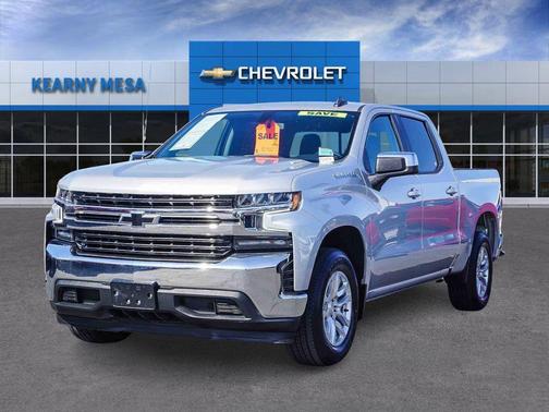 Silver Ice Metallic 2021 Chevrolet Silverado 1500 LT