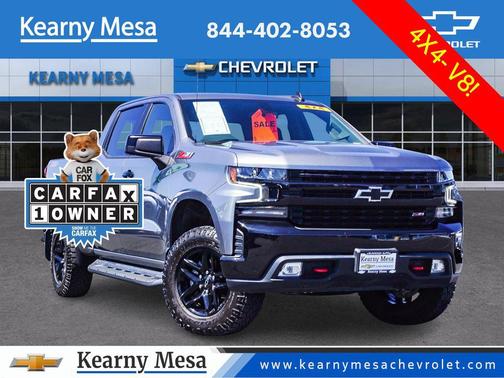 Satin Steel Metallic 2021 Chevrolet Silverado 1500 LT Trail Boss
