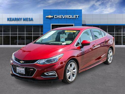 Siren Red Tintcoat 2016 Chevrolet Cruze Premier