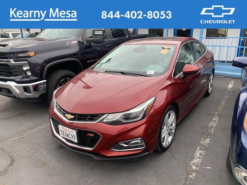 Siren Red Tintcoat 2016 Chevrolet Cruze Premier