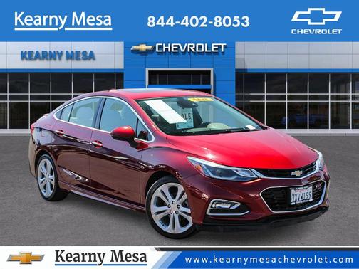 Siren Red Tintcoat 2016 Chevrolet Cruze Premier