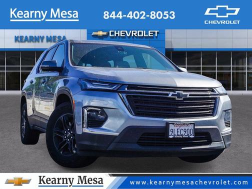 Sterling Gray Metallic 2024 Chevrolet Traverse LS