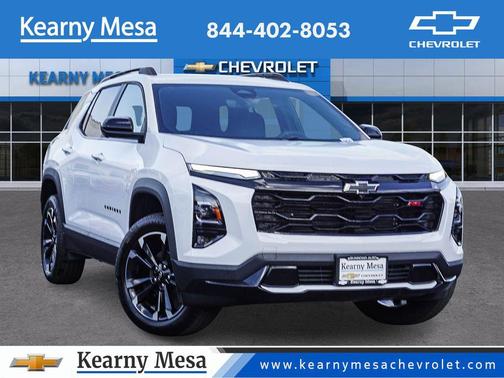 Polar White Tricoat 2026 Chevrolet Equinox RS