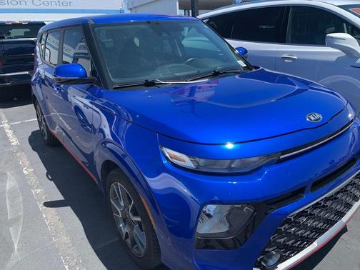 Neptune Blue 2021 Kia Soul GT-Line