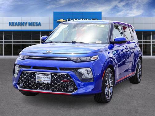 Neptune Blue 2021 Kia Soul GT-Line