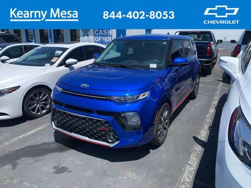 Neptune Blue 2021 Kia Soul GT-Line