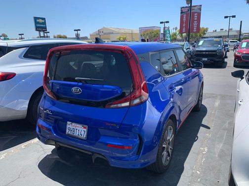 Neptune Blue 2021 Kia Soul GT-Line