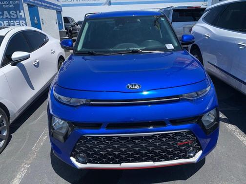 Neptune Blue 2021 Kia Soul GT-Line