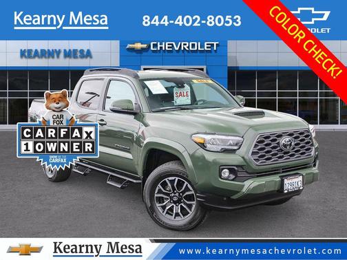 Army Green 2022 Toyota Tacoma TRD Sport