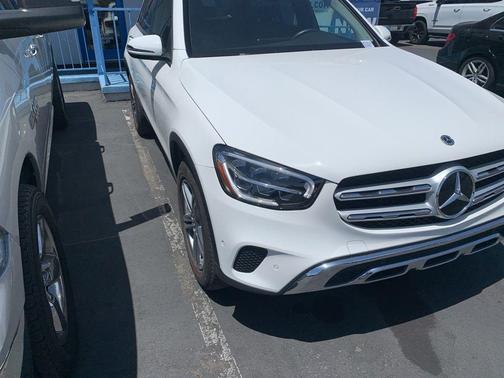 White 2021 Mercedes-Benz GLC 300 Base