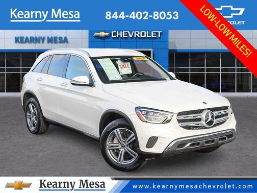 White 2021 Mercedes-Benz GLC 300 Base