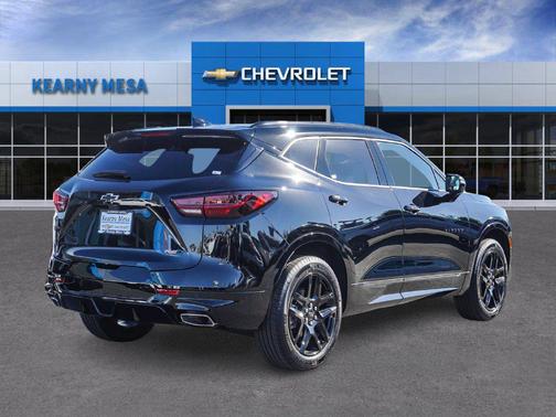 Black 2026 Chevrolet Blazer RS